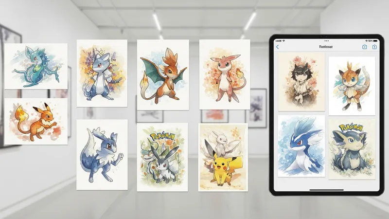 Concours de fanart Pokemon